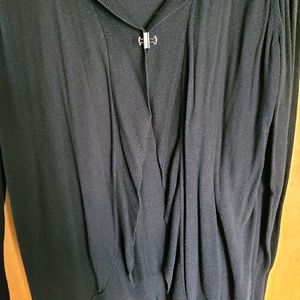 Black Long Sleeve Cardigan